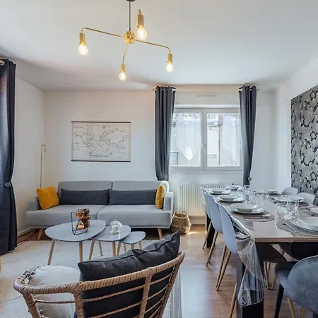 Le Stanislas - 4 Ch, 2 Sdb, 8 Pers, Vue & Asc Апартаменты