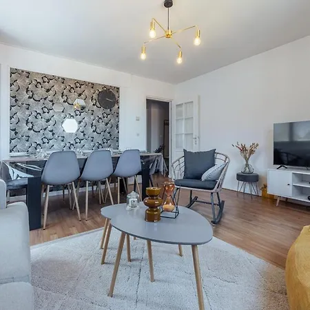 Le Stanislas - 4 Ch, 2 Sdb, 8 Pers, Vue & Asc 南锡