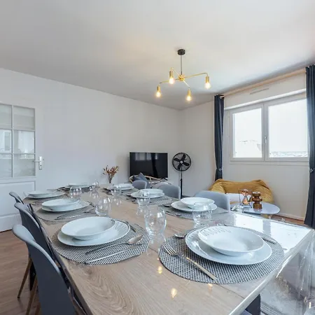 Le Stanislas - 4 Ch, 2 Sdb, 8 Pers, Vue & Asc Apartmán