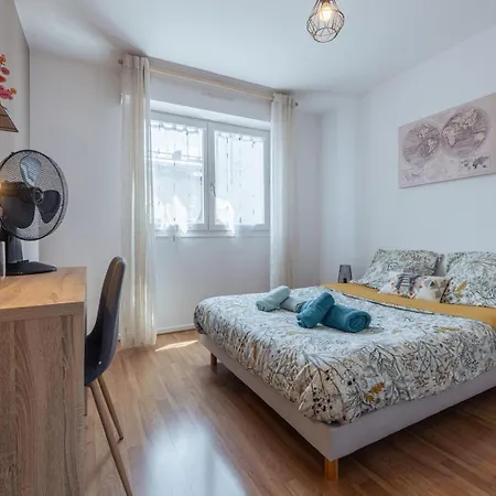 Apartmán Le Stanislas - 4 Ch, 2 Sdb, 8 Pers, Vue & Asc