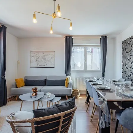 Le Stanislas - 4 Ch, 2 Sdb, 8 Pers, Vue & Asc Apartment