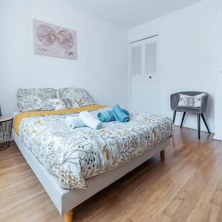 Le Stanislas - 4 Ch, 2 Sdb, 8 Pers, Vue & Asc Apartmán Nancy