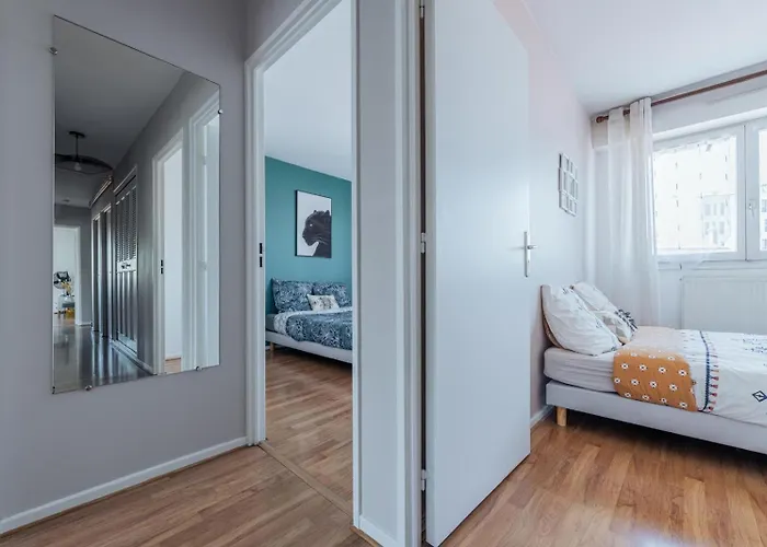 Le Stanislas - 4 Ch, 2 Sdb, 8 Pers, Vue & Asc Apartman *